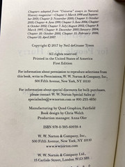 Neil DeGrasse Tyson SIGNED AUTOGRAPHED Astrophysics For People In A Hurry 1st Ed