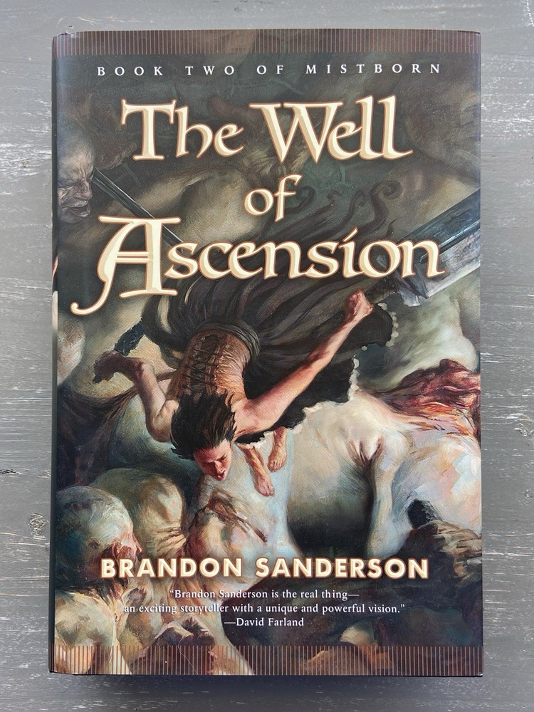 The Well of Ascension (Hardback) Mistborn Brandon Sanderson Fantasy Series