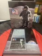 Man on the Moon 🌖 3 Books in Box set (1999, Hard Book) 960 pages *GREAT GIFT*