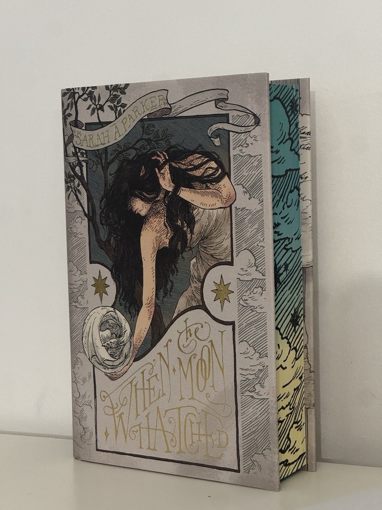 When The Moon Hatched SIGNED Deluxe Special Edition Hardcover Aus Sarah A Parker