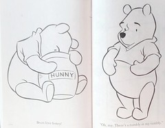 Disney Winnie The Pooh Jumbo Coloring & Activity Book Tear/Share Pages NEW!