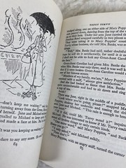 Mary Poppins Comes Back, P.J. Travers 1965, Vintage Beloved Book W/ Dust Cover