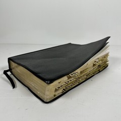 NIV Study BIBLE 1995 Black Bonded Leather 1984 10th Anniversary Zondervan