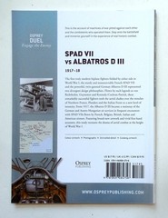 Osprey Duel Series „Spad VII vs. Albatros D III – 1917-18” Book No. 36