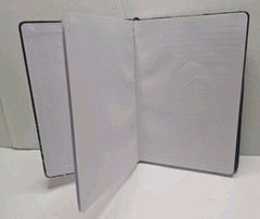 Journal 240 Page Blank Writing Pages Gray Owl With Eyeglasses 5.5″ Wide 8.5″ Tal