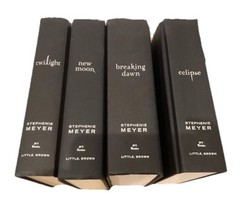 Twilight Saga Series #1–4 HC Set First Editions Stephenie Meyer w/ DJs 2005–2008