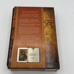 Holy Bible Mosaic New Living Translation NLT Devotional Brown Leatherette