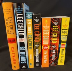 Lot of 7 Jack Reacher Lee Child Books 1st Edition 1st Print 2025 Exit Startegy &