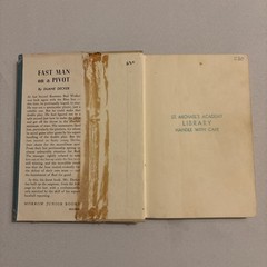 „Fast Man On A Pivot” By Duane Decker Published By William Morrow (HC 1968) RARE