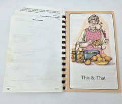 LeBouef Family Treasured Recipes Spiral Cookbook 2006 Morris Press Comb Bound