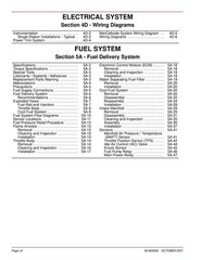 MERCURY MerCruiser No. 31 5.0 – 6.2L Gas SERVICE MANUAL FRONT & BACK FOLDOUTS!