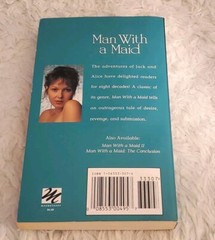 A MAN WITH A MAID Paperback Book 1995 S&M EROTICA Masquerade VERY GOOD