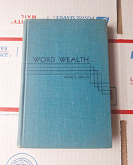 Word Wealth HC Ward S. Miller Henry Holt 1939 Vocabulary Textbook