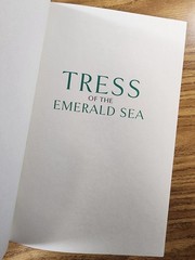 SIGNED Tress of the Emerald Sea by Brandon Sanderson Kickstarter Edition