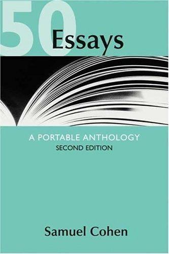 50 Essays: A Portable Anthology – 9780312446987, Samuel Cohen, paperback