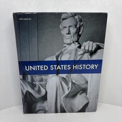 UNITED STATES HISTORY 5th edition Joseph Jarrel bju Press HC- Good