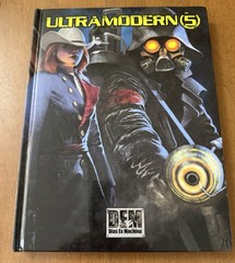 Ultramodern 5 Dias EX Machina 5E 5th Edition RPG Book Multi Game Compatible D&D