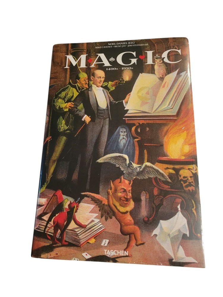 Magic 1400s1950s by Mike Caveney (English) XXL Hardcover Book New Witchcraft