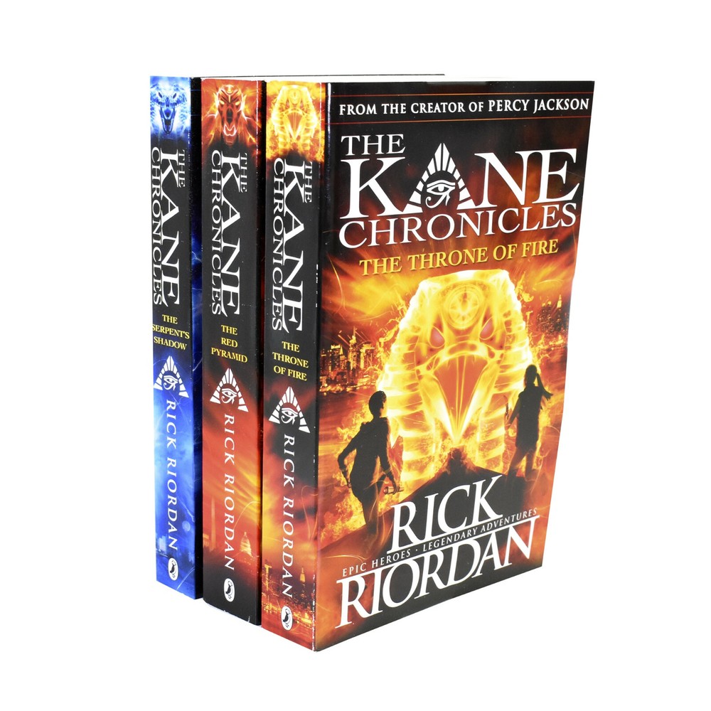 The Kane Chronicles 3 Books Collection By Rick Riordan – Ages 9-14 – Paperback