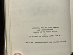 Lot of 4 Civil War Books with dust jackets memoir Richmond Bruce Catton etc