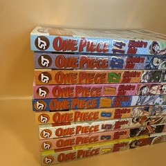 One Piece Gold Foil Manga Lot Vol 1 3 5 8 10-14 English