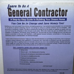 Learn To Be A General Contractor Build Your Dream House or Do a Renovation 2002