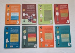 Lasse Maja’s Detective Agency 8 Book Hardcover Lot in Swedish Svenska Widmark
