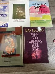 Huge Christian Book Lot of 25 Max Lucado Billy Graham Prayer Devotional Bible