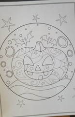 Halloween Coloring Adult Special Edition 32 Pages of Spooky Images