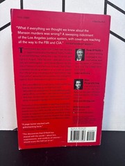 Chaos Charles Manson the CIA & Secret History of the Sixties Tom O’Neill PB VG