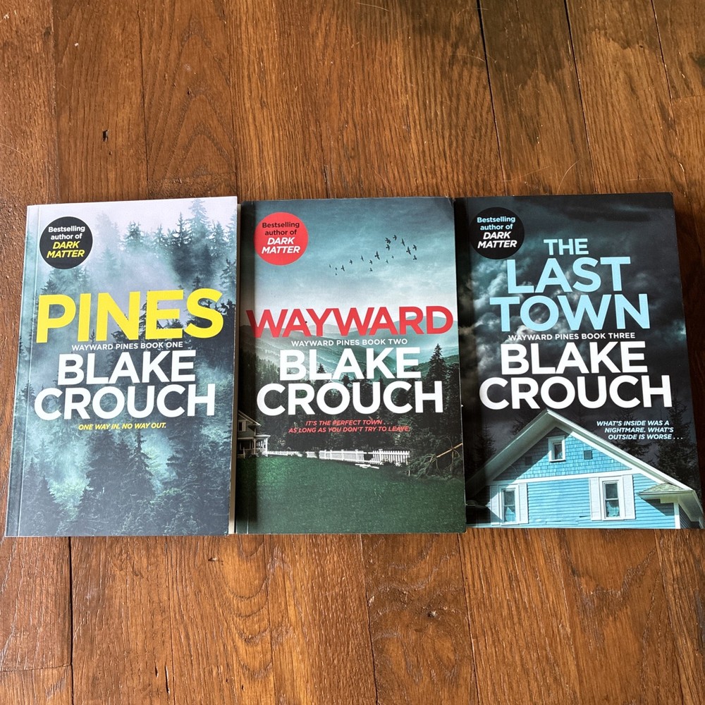 The Wayward Pines Trilogy 3 Books Collection Set By Blake Crouch PAPERBACK 2022