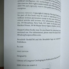 Suicidal Empathy Gad Saad Bound Manuscript Publisher Mock-Up Broadside 2026