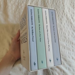 The Neapolitan Novels box set by Elena Ferrante(Europa Editions,trade paperback)