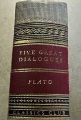 Classics Club Books. Lot of 4. Plato, Montaigne, Marcus Aurelius, Aristotle.