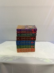Harry Potter Paperback Boxset #1-7 by J. K. Rowling (2009, Hardcover)