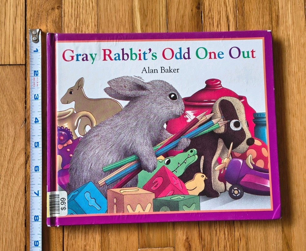 ’Gray Rabbit’s Odd One Out’ Hardcover by Alan Baker