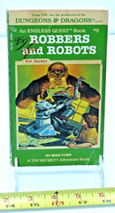 DUNGEONS & DRAGONS ENDLESS QUEST #9 Robbers and Robots TSR Mike Carr 1st ed 1983