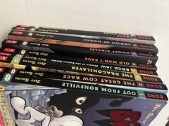 Bone by Jeff Smith Graphic Novel TPB Lot Volumes 1 2 4 5 6 7 9 Rose Tall Tales