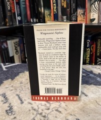 The Loser – Thomas Bernhard (Hardcover) First US Edition/Print, 1st/1st, VG