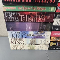 Stephen King Lot of 24 Hardcover & PB Books Mixed Titles Horror Thriller Novels