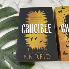Men of the Wilds Series BB Reid Crucible Chrysalis Sprayed Edge Paperback Books