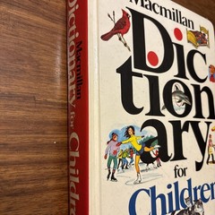 Macmillan Dictionary for Children 1975, 1976, 1977 Vintage Hardcover