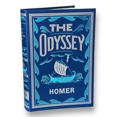 THE ODYSSEY by Homer Soft Faux Leather Bound Brand Gift Collectible Deluxe Book