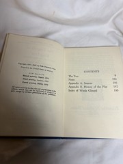 Yale Shakespeare King Lear (1917) Facsimile Hardcover Yale University Press