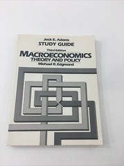 Macroeconomics : Theory and Policy – Michael R. Edgmand (1987, Paperback)