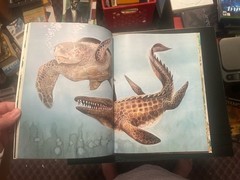 The World of Dinosaurs, 1977, 143 pages packed with illustrations.