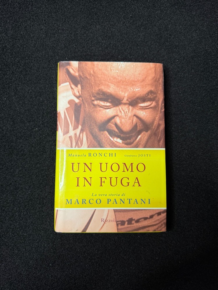 Un Uomo In Fuga Marco Pantani Ronchi Josti Rizzoli Yellow HC Cycling Bio