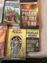 Sci Fi lot Patrick Rothfuss Arthur C. Clarke Philip Pullman Terry Brooks