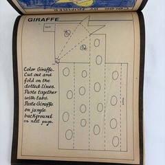 Vintage Classic Fun Pad Childs Activity Book 160 Pages Used