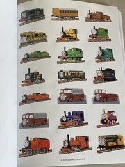 NEW SUPER RARE THOMAS & FRIENDS TRAIN STICKER EXPRESS 700 Stickers BOOK 2005